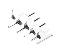 BCOATH 5PCS Metal Document Clips Sealing Receipt Paper Clamp for Office School Home Use Ergonomic Design and Wear-Resistant