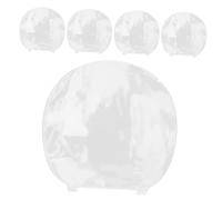 BCOATH 5pcs Professional Double-sided Thick Table Tennis Racket Protective Film Transparent Adhesive Cover for Paddle Protection