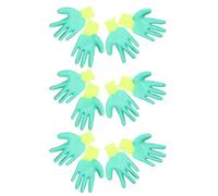 BCOATH 6 Pairs Small Animal Training Gloves Bite Puncture Resistant with Non-slip Grip Washable Protective Pet Trainer Mitts for Hamsters Gerbils Ferrets and Rodents