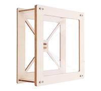 BCOATH 6 Sets Pyramid Hologram Kits DIY Smartphone Holographic Display Stands Educational Science Exploration for Simple Assembly Visualization