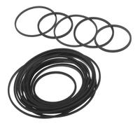 BCOATH 60pcs Rubber Cassette Recorder Belts Replacement Tape Player Drive Belt Precise Size and Freely Cut Adjustable Length Suitable for Cassette Deck Repair and Maintenance