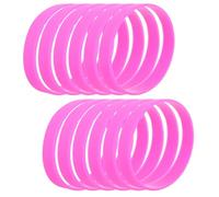 BCOATH 60pcs Solid Color Silicone Wristbands Bulk Elastic Plain Stretch Bracelets for Women Men Teens Sports Bands for Party Favors Events with Fit and Wear-Resistant Design