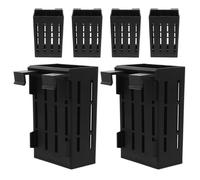 BCOATH 6pcs Aquarium Plant Holder Pots Hanging Aquatic Plant Baskets for Fish Tank Decoration for Aquariums and Gardens