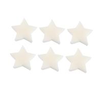 BCOATH 6pcs Five-Pointed Star Filtering Sponges Oil-Absorbing Sponges for Swimming Pools and Industrial Use White Color High Absorption Efficiency