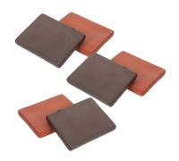 BCOATH 6pcs Handmade Clay Ceramic Bricks for Turtle Tank Decoration Natural Terrarium Landscape Blocks with Smooth Edges Burnt Clay Habitat for Aquatic and Land Turtles