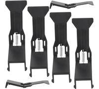 BCOATH 6pcs Money Clips Cash Tray Clips Plastic Portable Universal Design Convenient to Use Saving Time for Stores and Businesses