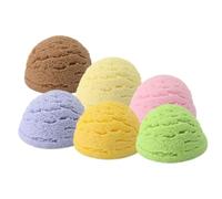 BCOATH 6Pcs Realistic Simulation Ice Cream Balls for Shop and Home Display Decorative Adornments Pretend Food Photography Props