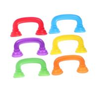 BCOATH 6pcs Simulation Plastic Handset for Interactive Pretend Play Telephone Auditory Feedback Whisper Phones for Speech Learning Reading Practice and Communication Skill Development