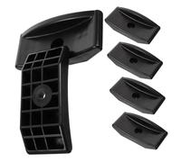 BCOATH 6pcs Wear-resistant Dumbbell Rack Sturdy Fitness Dumbbell Holder Accessory with Stable Base for Home Gym Equipment Preventing Rolling and Floor Damage