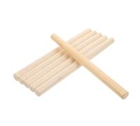 BCOATH 6pcs Wooden Hoe Handles Farm Tool Replacement Parts Smooth Finish Wood Grip for Garden Hoe Hammer Repair Replacement Easy Installation