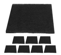 BCOATH 8pcs Activated Litter Box Filter Pads Odor Absorbing Tray Refills for Trash Bins and Compost Buckets High Absorption Charcoal Purifier Screens for Pet Smell Control