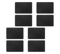 BCOATH 8pcs Anti Slip Shoe Sole Protector Pads for Cowboy Boots and High Heels, Black Rubber Self-Adhesive Non Slip Grips with Wear Resistant Cuttable Design for Daily Activities on Tiles