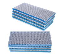 BCOATH 8pcs High-density Aquarium Filter Pads for Fish Tanks Absorbent Material Easy to Clean Promotes Water for Turtle Tanks and Aquatic Environments