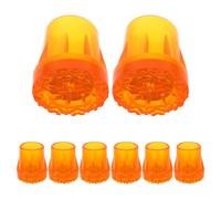 BCOATH 8pcs Oxford Material Anti-Slip Crutch Tips Replacement for Canes Walking Sticks Hiking Poles Non-Skid Support Pads for Adults