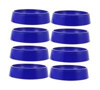 BCOATH 8pcs Plastic Bird Hatching Bowls with Antislip Base for Pigeons and Doves Stable Nesting Bowls for Egg Laying for Small Birds and Racing Pigeons