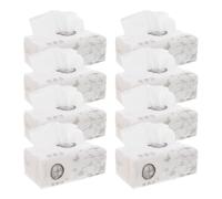 BCOATH 8pcs Plenty Kitchen Roll Extraction Paper Tissue for Home and Kitchen Use, White Wood Pulp Paper Tissue Offering Soft and Absorbent Qualities, for Household and Restaurant