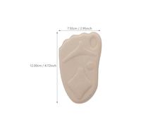 BCOATH 8Pcs Sponge Front Foot Cushions Skin Color Relief Shoe Inserts Soft Breathable Half Insoles for High Heels Anti-Slip Pads to Protect and Ball of Foot Pressure