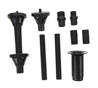 BCOATH 9 Pack Water Fountain Nozzles Set Submersible Pump Nozzles for Pond Fountain 3D Mushroom Spray Heads for Aquarium Pool