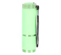 BCOATH 9Led Green UV Nail Flashlight Mini Manicure Lamp Portable Detection Light for Gel Polish Curing and Jade Test in Hand and Foot Nail Care
