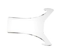 BCOATH Acrylic Display Holder Rack for Dishes and Plaques | Plate Stands, Sturdy Base, Smooth Surface without Burrs, Space-saving Display for Retail Collectors