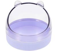 BCOATH Acrylic Small Animal Feeder Bowl Hamster Rabbit Rat Food Bowl Removable Pet Dish Easy to Safe for Daily Use