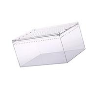 BCOATH Acrylic Transparent Reptile Feeding Box Breeding Container for Pets Habitat for Spiders Frogs Snakes and Lizards