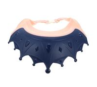 BCOATH Adjustable Blue Hair Wash Hat Lightweight and Resistant to Aging Plastic and Tpe Shower Cap Lovely Design for Babies and Boys Bathing Protection