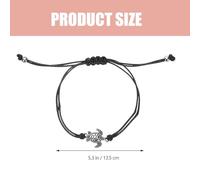 BCOATH Adjustable Braided Turtle Bracelets for Couples, His and Hers Matching Wrist Jewelry Set, Handmade Turtle Friendship Bracelet for Valentine’s Day