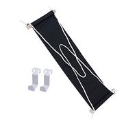 BCOATH Adjustable Foot Rest Hammock Under Desk Footrest with Umbrella Holder Lightweight Canvas Foot Support for Office and Outdoor Use Comfortable Leg Rest