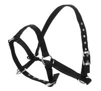 BCOATH Adjustable Padded Equestrian Training Halter and Rope for Durable Nylon Webbing with Breakaway Safety Comfortable and Easy to Use Horse Supplies for Enhanced Riding Skills and