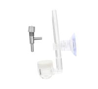 BCOATH Air Stone for Aquariums Bubbler Increases Oxygen Levels Fine Bubbles Nano Bubble Diffuser for Fish Tanks Easy to Install Cup