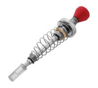 BCOATH Alloy Head Pinball Shooter Rod with Silver Spring Large Handle Ergonomic Grip for Arcade Pinball Machine Parts Improved Control and Arcade Game Accessory