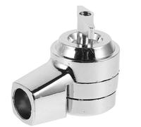 BCOATH Aluminum Alloy Cymbal Stand Boom Arm Clamp for Drummers, Silver Drum Connecting Clamp with Simple Stylish Design to Integrate Cymbals and Additional Percussion Instruments