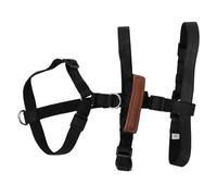 BCOATH Anti Tug Dog Harness with Grab Handle for Reactive Dog Training Adjustable Polyester Vest Harness with Quick Release Buckles Evenly Distributes Pressure and Puppies