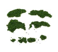 BCOATH Artificial Tree Flock Powder for Miniature Landscape Fade-resistant Model Grass Terrain Material Military Green DIY Sand Table Scenery Supplies for Architectural Sandbox and