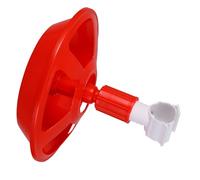 BCOATH Automatic Poultry Waterer Kit with Leakproof Base Chick-friendly Design Easy Installation for Chickens Ducks and Quails Consistent Fresh Water Supply