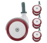 BCOATH Baby Walker Wheels Replacement 4pcs Set Noise-Free Plastic Caster Wheels for Folding Walkers