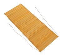 BCOATH Bamboo Calligraphy Blank Slips for DIY Design and Home Coaster | Khaki Finish, Smooth Edges for Manual Creation, Suited to Writing Brush and Watercolor Pen Use