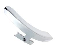 BCOATH Banjo Protective Plate in Silver Zinc Alloy with Smooth Surface and Simple Installation, Sturdy Banjo Protection Armrest Accessory for Enhanced Comfort and Instrument Safety