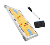 BCOATH Basketball Strategy Board Lightweight Aluminum Alloy Frame Dry Erase Basketball Draft Clipboard for Coaching Training Game Planning and Team Communication