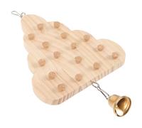 BCOATH Bird Beak Grinding Toy Christmas Tree Hanging Parrot Chewing Plaything for Birds Engaging and Chewing Toy for Parrots and Budgies Promotes Physical and Emotional Activity
