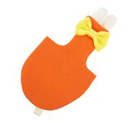 BCOATH Bird Diaper Flight Suit Parrot Clothes Liner Orange Large Size Outdoor Protector for African and Pigeon Birds