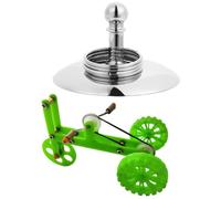 BCOATH Bird Training for Parrots and Cockatiels Lightweight Plastic and Iron Bird Bike for Muscle Exercise and Physical Activity Playing