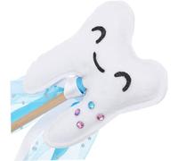 BCOATH Blue Teeth Fairy Wand Party Decoration for Unique Angel Tooth-shaped Cosplay Prop Easy to Handle Costume Accessory for Stage Performance and Holiday Fun