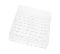 BCOATH Bracelet Bracelet Storage with Acrylic and Stand Display 20 Slots Tray Design, High Transparency Jewelry Organiser for Jewelry Stores and Home Collections