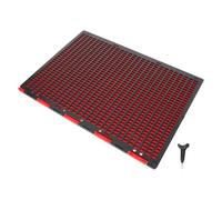 BCOATH Braille Writing Board Plastic Board for Blind People Learning Aid Braille Training Pen for Home Education
