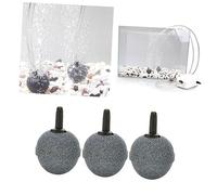 BCOATH Bubble Diffuser Airstones 10 Pack Air Bubble s Fish Stone Aquarium Oxygen Bubble Diffuser for Fish Tank