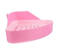 BCOATH Bunny Litter Box Triangle Pet Toilet for Animals Easy Design Guinea Pig Corner Potty Trainer Reduces Odor and Keeps Cage Clean