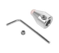 BCOATH C128 Tuning Fork Crystal Base with 8mm Silver Metal round Feet, Multifunctional Relaxation and Stable Support Accessory for Frequency Healing Exercises, Yoga and Meditation at Home