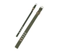 BCOATH Canvas Sheep Collars 2pcs Thickened Sturdy Livestock Collars 48cm 64cm Heavy Duty Canvas Neck Straps for Sheep Farming and Animal Husbandry Supplies